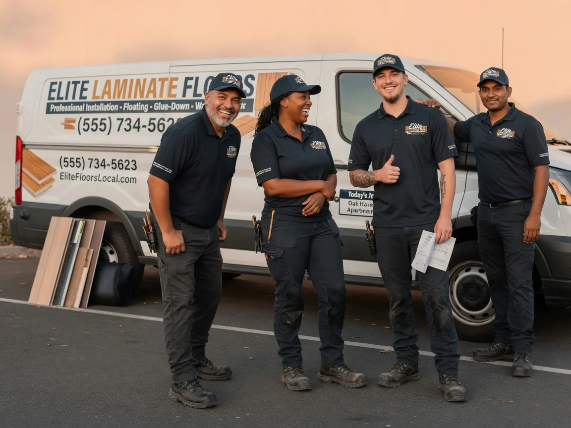 Laminate flooring installation company in Frost, TX